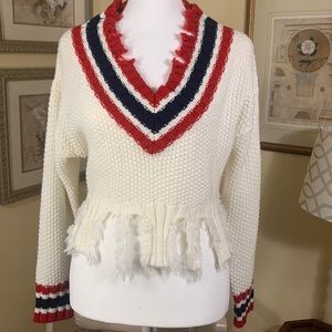 Signature8 Distressed Sweater